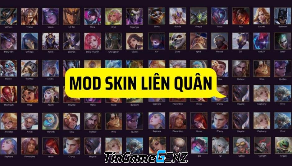 Cộng đồng chỉ trích game thủ Liên Quân vì sử dụng mod skin quá đáng