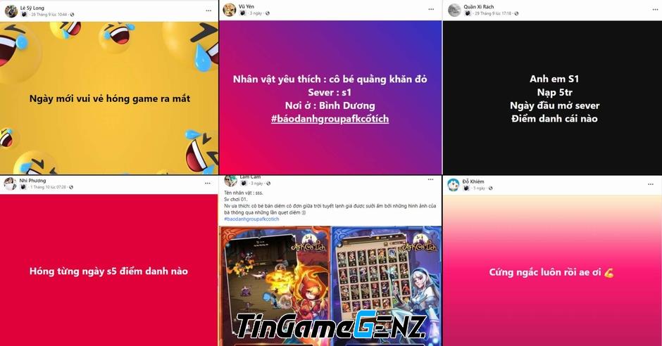 Cộng đồng đam mê Khăn Đỏ và Bạch Tuyết trong game AFK Cổ Tích