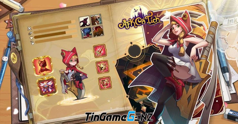 Cộng đồng đam mê Khăn Đỏ và Bạch Tuyết trong game AFK Cổ Tích