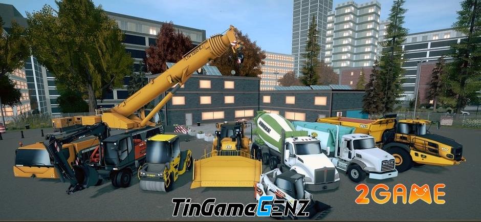 Construction Simulator 4 Lite – Game thử nghiệm miễn phí trên di động của series nổi tiếng.