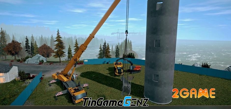 Construction Simulator 4 Lite – Game thử nghiệm miễn phí trên di động của series nổi tiếng.