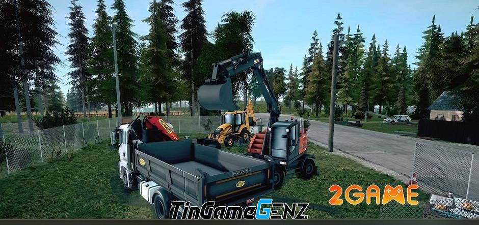 Construction Simulator 4 Lite – Game thử nghiệm miễn phí trên di động của series nổi tiếng.