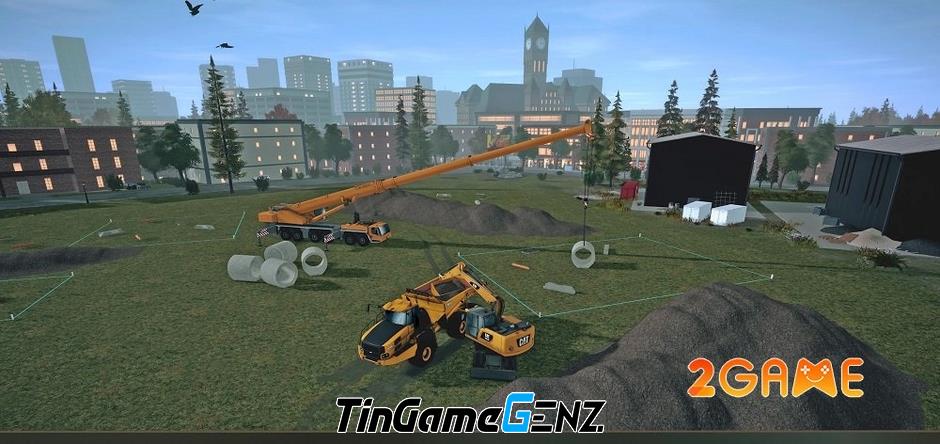 Construction Simulator 4 Lite – Game thử nghiệm miễn phí trên di động của series nổi tiếng.