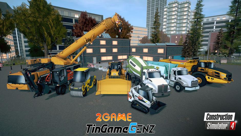 Construction Simulator 4 sẽ ra mắt trên mobile vào tháng 5/2024