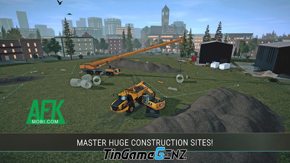 Construction Simulator 4 tái xuất vào tháng 5: Loạt game mô phỏng xây dựng nổi tiếng sẽ trở lại