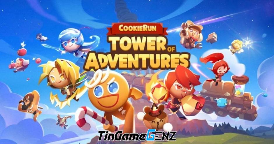 CookieRun: Tower of Adventures - Game phiêu lưu khám phá đã ra mắt trên iOS và Android