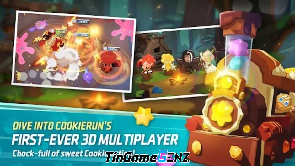 CookieRun: Tower of Adventures - Game phiêu lưu khám phá đã ra mắt trên iOS và Android