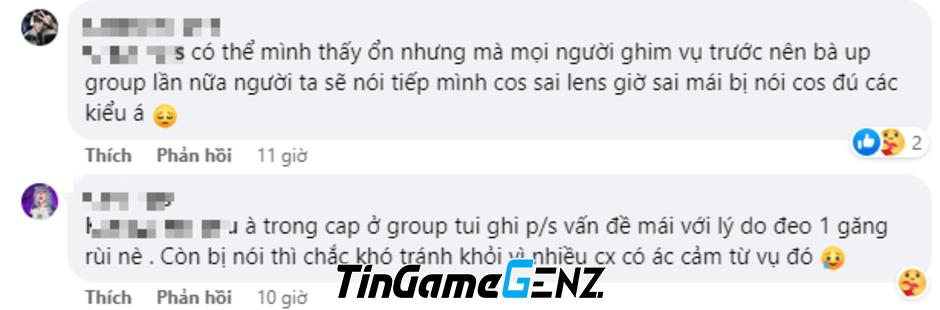 Cosplay đầy liều lĩnh, nữ game thủ đang sẵn sàng đối mặt với những lời chỉ trích và phản đối.