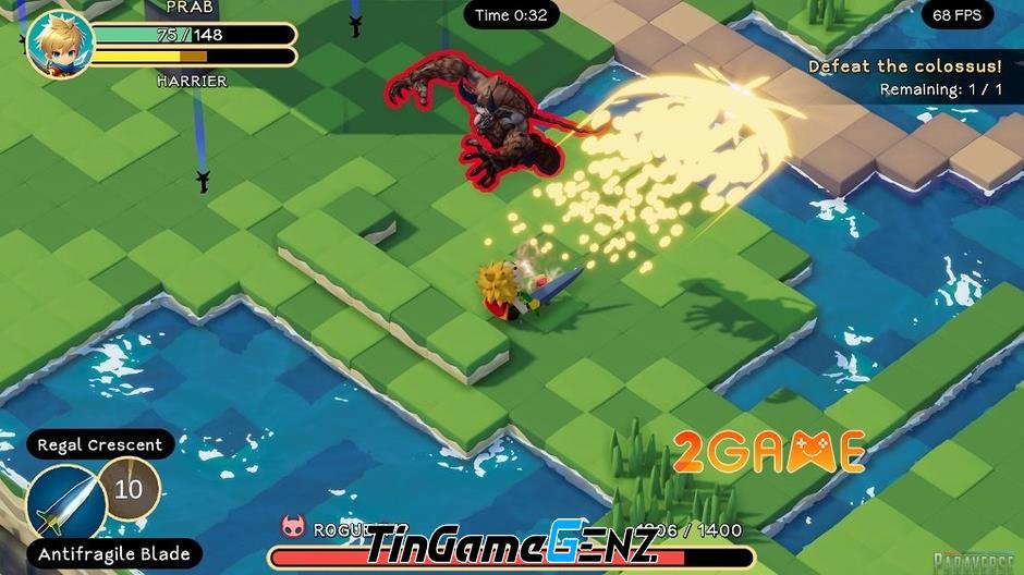 Cube Hero Odyssey - Game roguelite tiêu diệt quái vật hack & slash