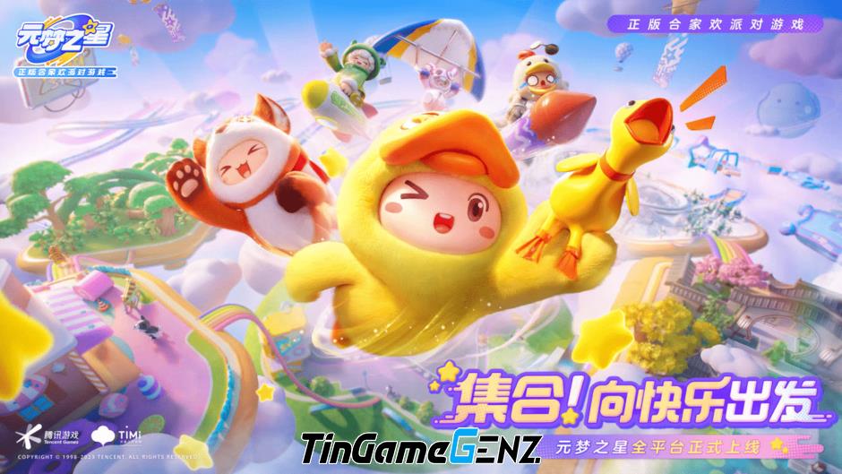 Cuộc cạnh tranh giữa Dream Star - tựa game mới từ Tencent và Eggy Party - một sản phẩm của NetEase