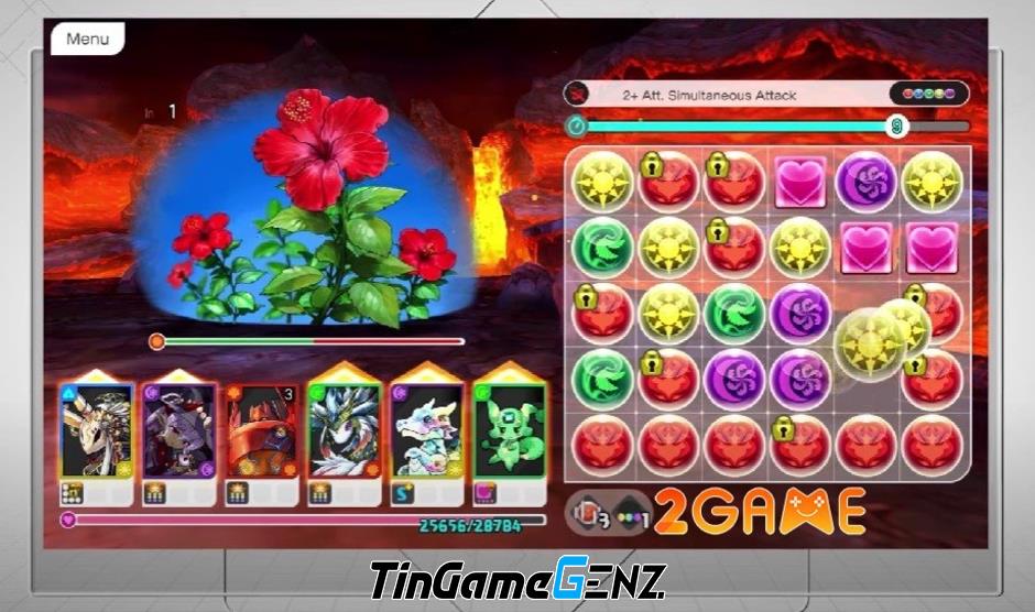 Cuộc phiêu lưu Puzzle & Dragons Story với trận đấu match 3 khó hiểu