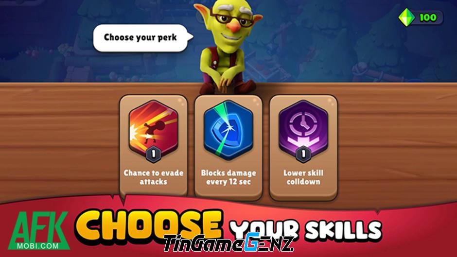 Cuộc phiêu lưu và chiến đấu trong Loot Heroes: Fantasy co-op RPG