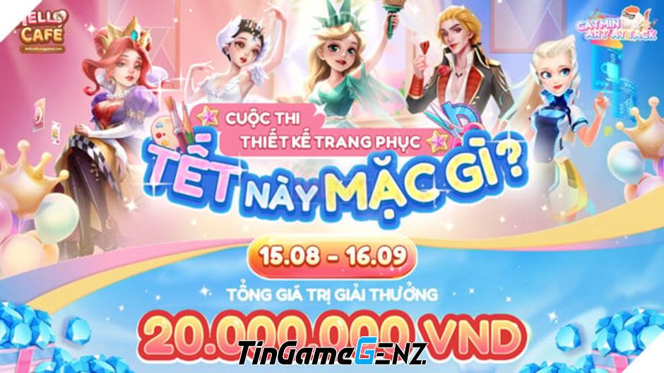 Cuộc Thi Thiết Kế Trang Phục “Tết Này Mặc Gì?” Cùng Hello Café