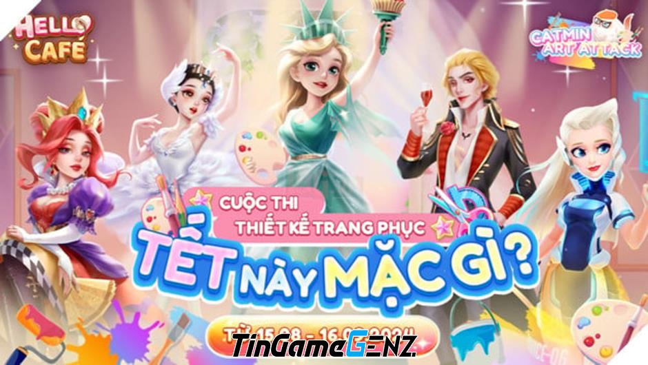 Cuộc Thi Thiết Kế Trang Phục “Tết Này Mặc Gì?” Cùng Hello Café