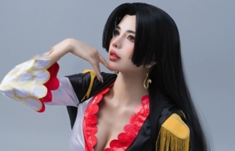 "Cưới rồi vẫn sôi nổi: Mai Dora hóa thân thành Boa Hancock xinh đẹp trong bộ cosplay ngọt ngào như kẹo đường!"