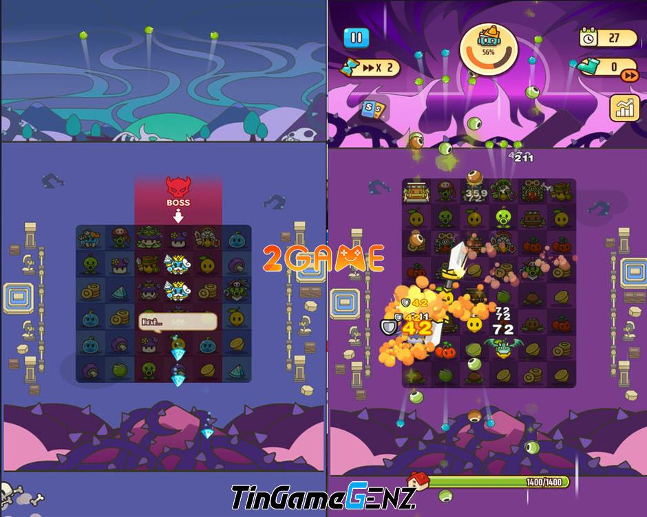 Đại Chiến Cây Đậu: Siêu game casual thủ thành lấy cảm hứng từ Plants vs Zombies