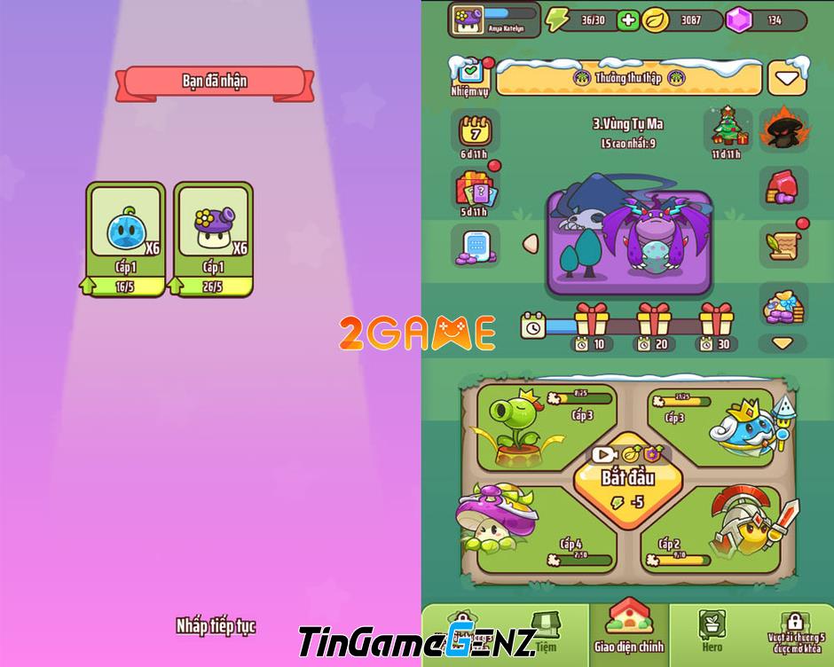 Đại Chiến Cây Đậu: Siêu game casual thủ thành lấy cảm hứng từ Plants vs Zombies