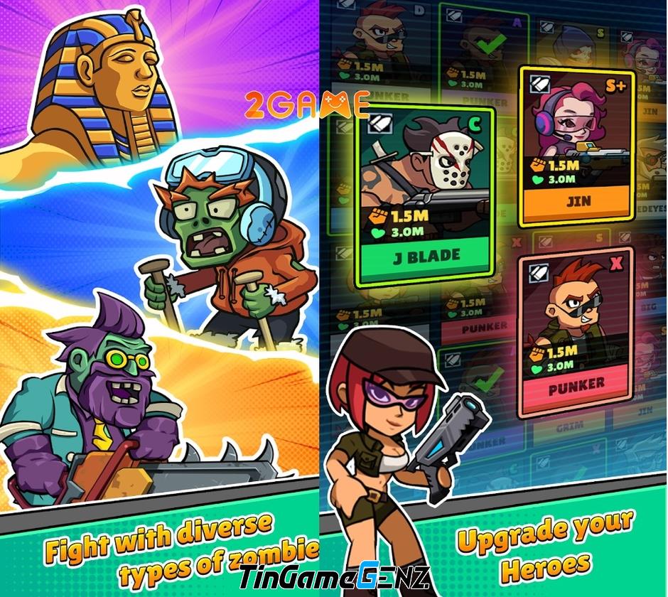 Đại chiến Zombie trong Undead Land: Zombie Roadkill