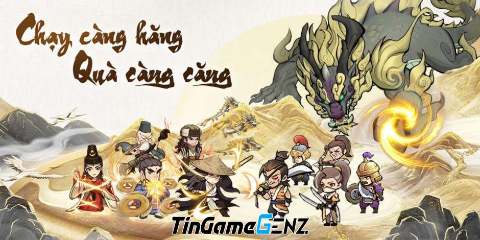 Đại Hiệp Chạy Đi - Game Kim Dung được phát hành bởi NPH MGOL vào tháng 10