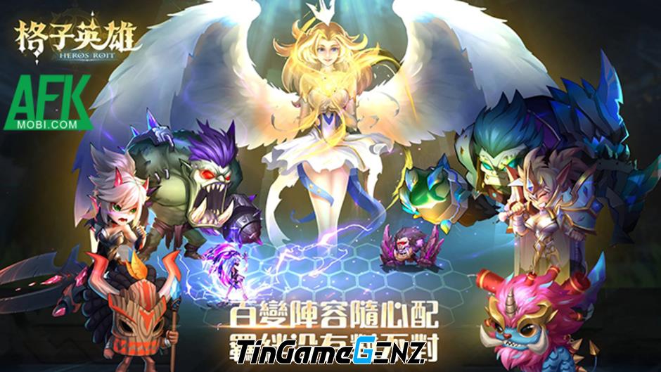 Dẫn dắt anh hùng cứu thế giới trước ngày tận thế trong Magic Heros