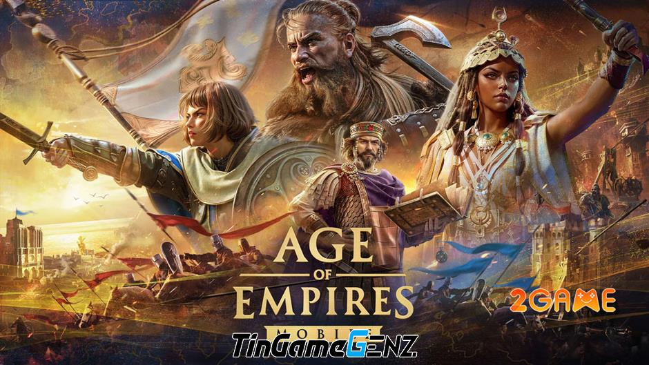 Đăng kí trước game Đế Chế Age of Empires Mobile, ra mắt cuối năm 2024