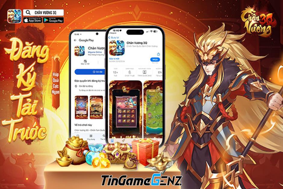 Đăng Ký Ngay! Chân Vương 3Q Mở Cửa Đón Game Thủ Với Nhiều Phần Quà Hấp Dẫn