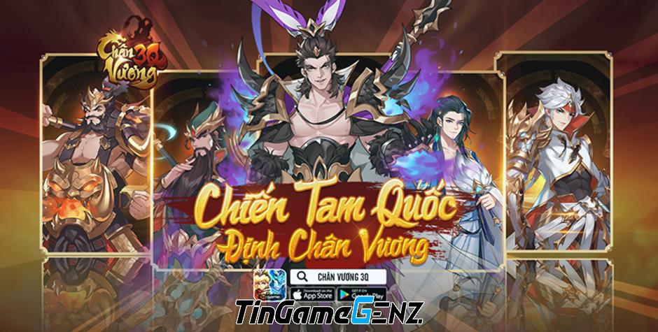 Đăng Ký Ngay! Chân Vương 3Q Mở Cửa Đón Game Thủ Với Nhiều Phần Quà Hấp Dẫn