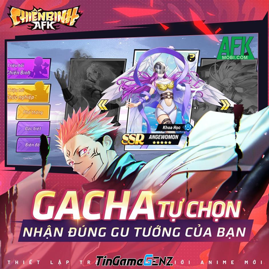 Đăng ký sớm game anime Chiến Binh AFK đa vũ trụ