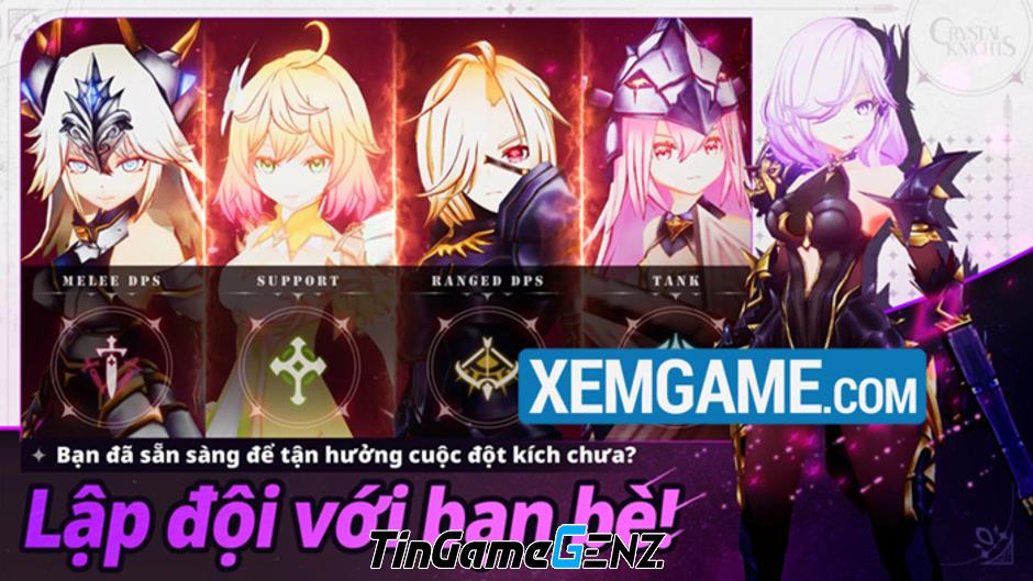 Đăng ký trước Crystal Knights - game thu thập thẻ tướng đồ họa đẹp mắt