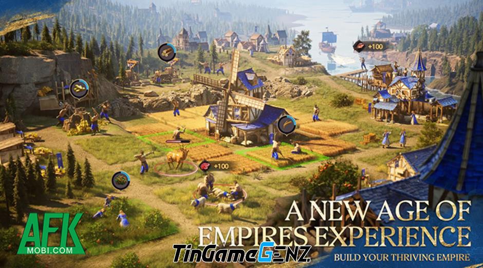 Đăng ký trước game chiến thuật thời gian thực Age of Empires Mobile