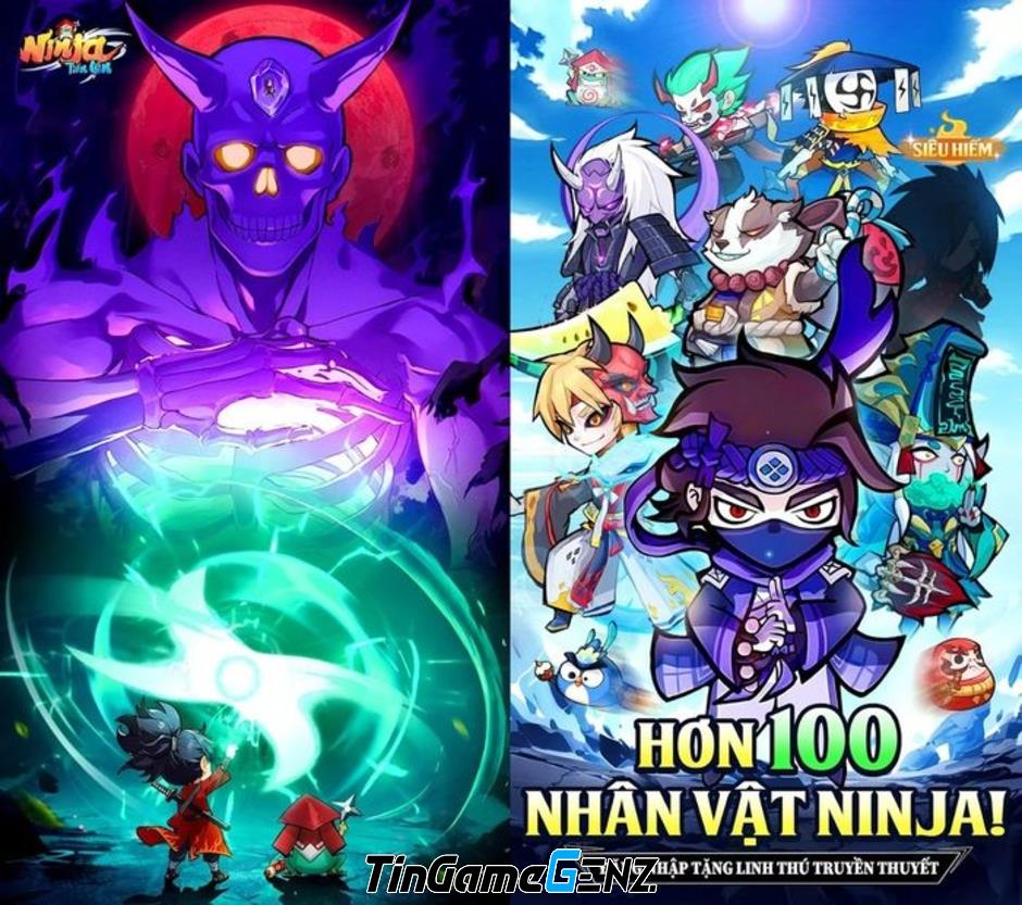 Đăng ký trước game Ninja Tiến Lên - Game nhập vai nhàn rỗi