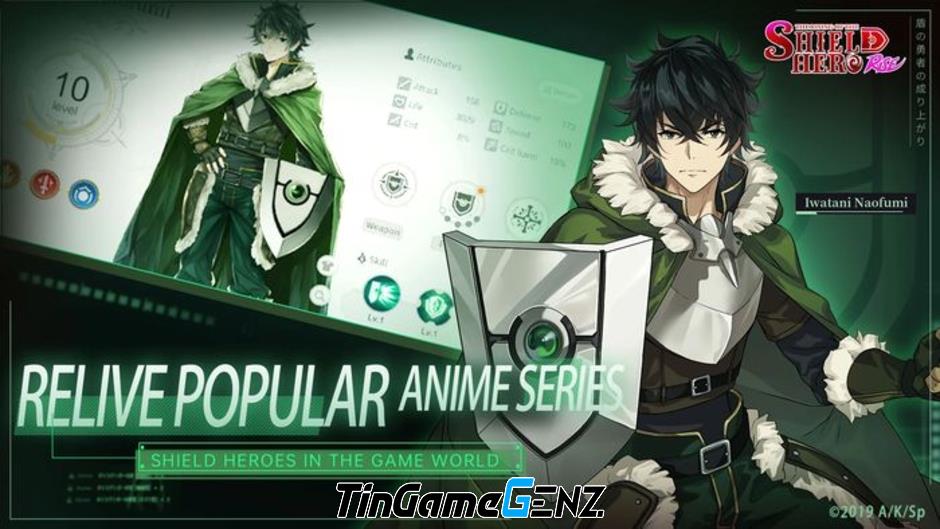 Đăng ký trước game phiêu lưu hấp dẫn Shield Hero: RISE trên Mobile