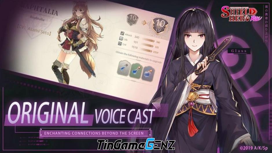 Đăng ký trước game phiêu lưu hấp dẫn Shield Hero: RISE trên Mobile