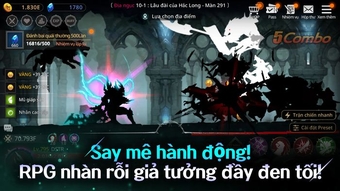 "Đăng Ký Trước Ngay! Hắc Kiếm Trỗi Dậy: Game Nhập Vai Nhàn Rỗi Đang Có Mặt Trên Mobile"