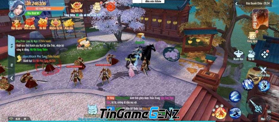 Đánh giá game Kiếm Vũ Thiên Hành Ca của Funtap - MMORPG kiếm hiệp VN