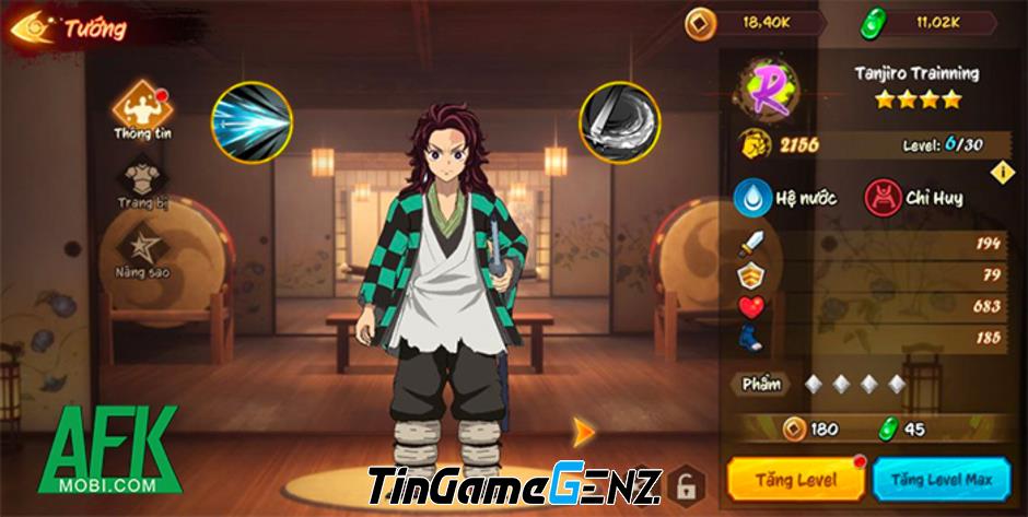 Đánh giá game mobile Hơi Thở Mặt Trời: Không thể bỏ qua cho fan Demon Slayer!