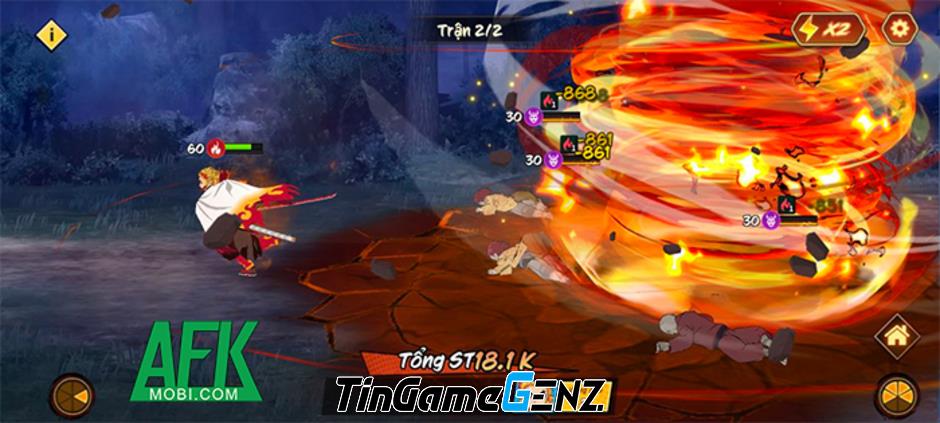 Đánh giá game mobile Hơi Thở Mặt Trời: Không thể bỏ qua cho fan Demon Slayer!