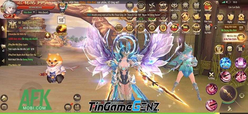 Đánh giá game Tiên Vương 4D: Đồ họa đẹp, lối chơi nhập vai quen thuộc