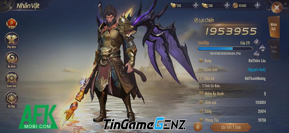 Đánh giá game Tiên Vương 4D: Đồ họa đẹp, lối chơi nhập vai quen thuộc