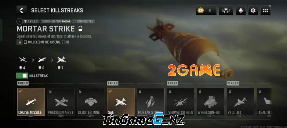 Danh sách Killstreaks sử dụng trong game COD Warzone Mobile