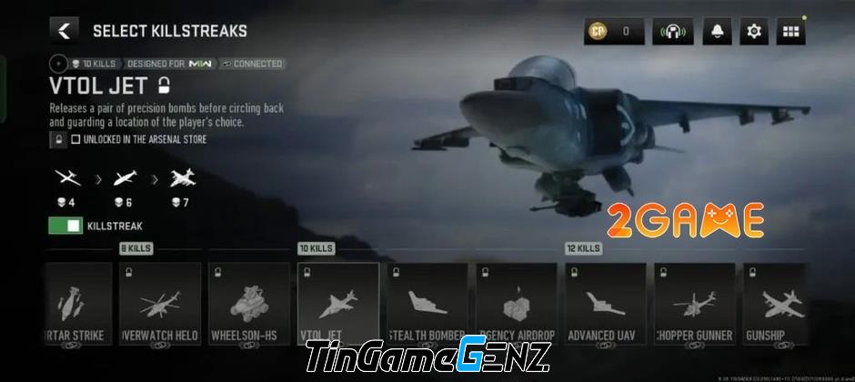 Danh sách Killstreaks sử dụng trong game COD Warzone Mobile