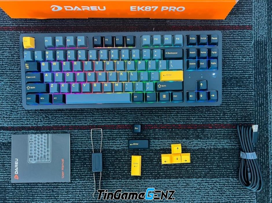 DAREU EK87 Pro: Lựa chọn mới cho góc gaming của game thủ