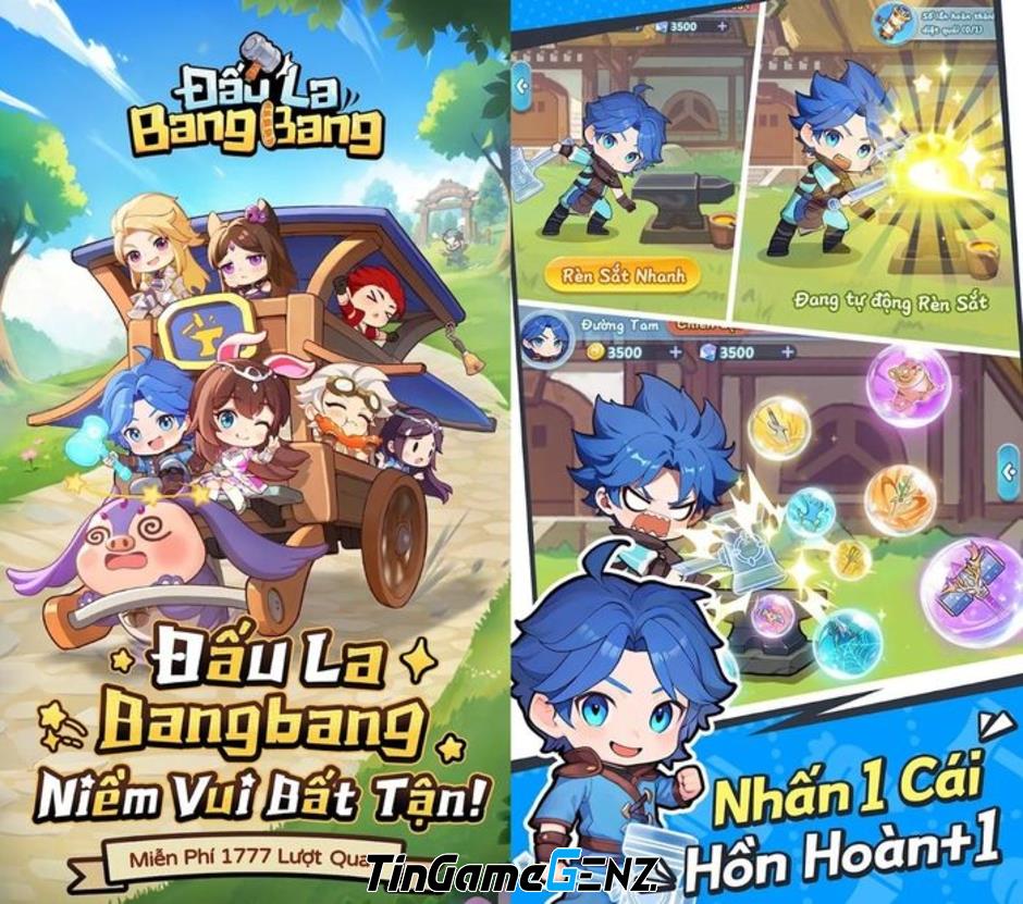 Đấu La BangBang: Game nhập vai nhàn rỗi mở đăng ký trước trên di động