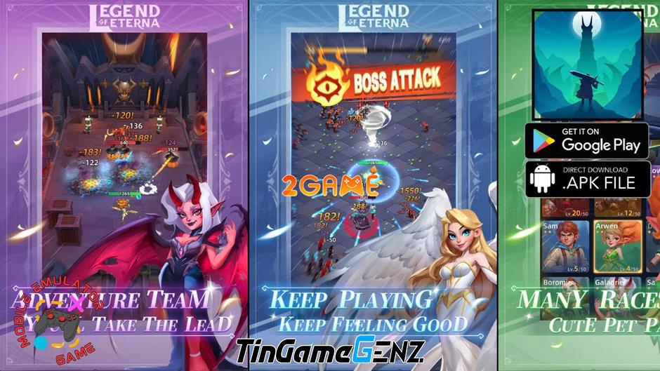 Đấu trí với Chúa tể bóng tối trong Legend of Eterna