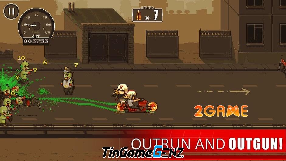 Dead Ahead: Game hành động tàn sát zombie bằng xe máy trở lại trên mobile