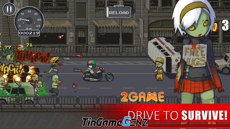 Dead Ahead: Game hành động tàn sát zombie bằng xe máy trở lại trên mobile