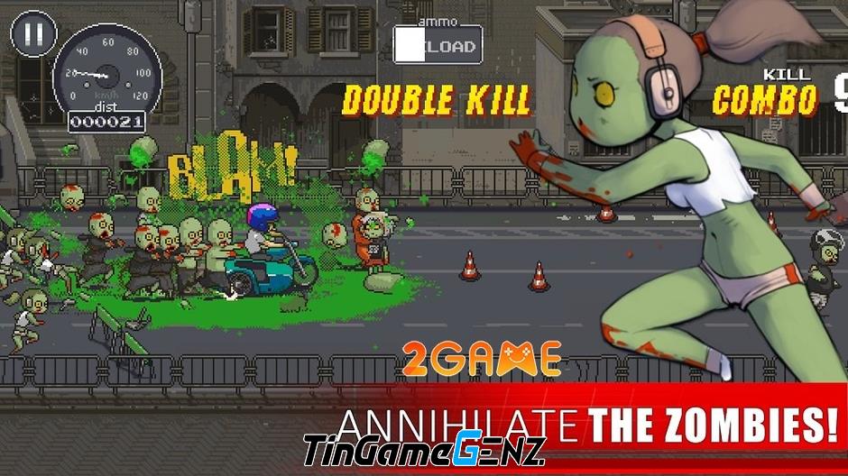 Dead Ahead: Game hành động tàn sát zombie bằng xe máy trở lại trên mobile