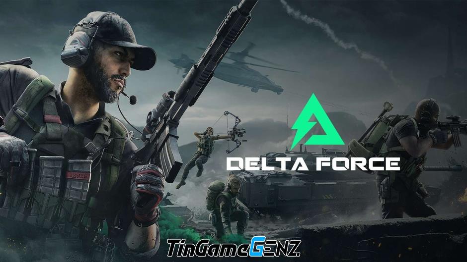 Delta Force Hawk Ops - Thử nghiệm toàn cầu game bắn súng hành động từ Tencent