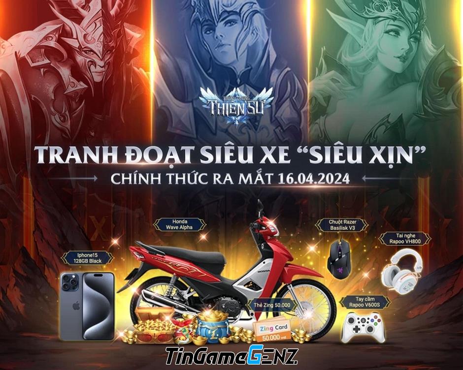 Đếm ngược trước khi game Thánh Quang Thiên Sứ ra mắt