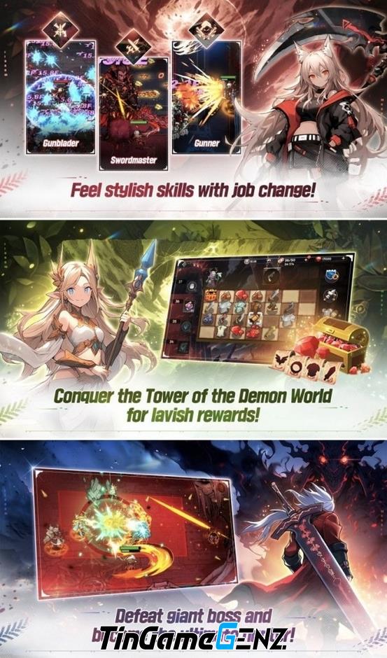 Demon Hunter Idle - Game hành động RPG mới đã mở Đăng ký trước trên Google Play Store.